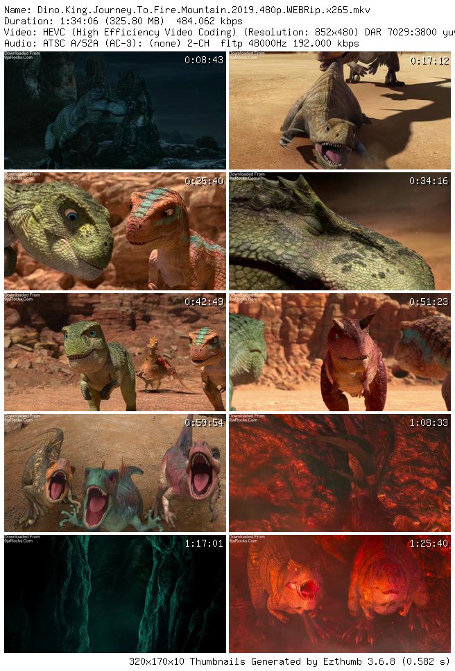 Dino King 3D: Journey to Fire Mountain (2019)