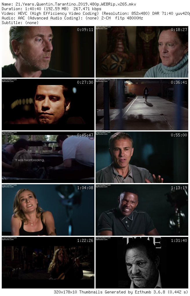 21 Years: Quentin Tarantino (2019)