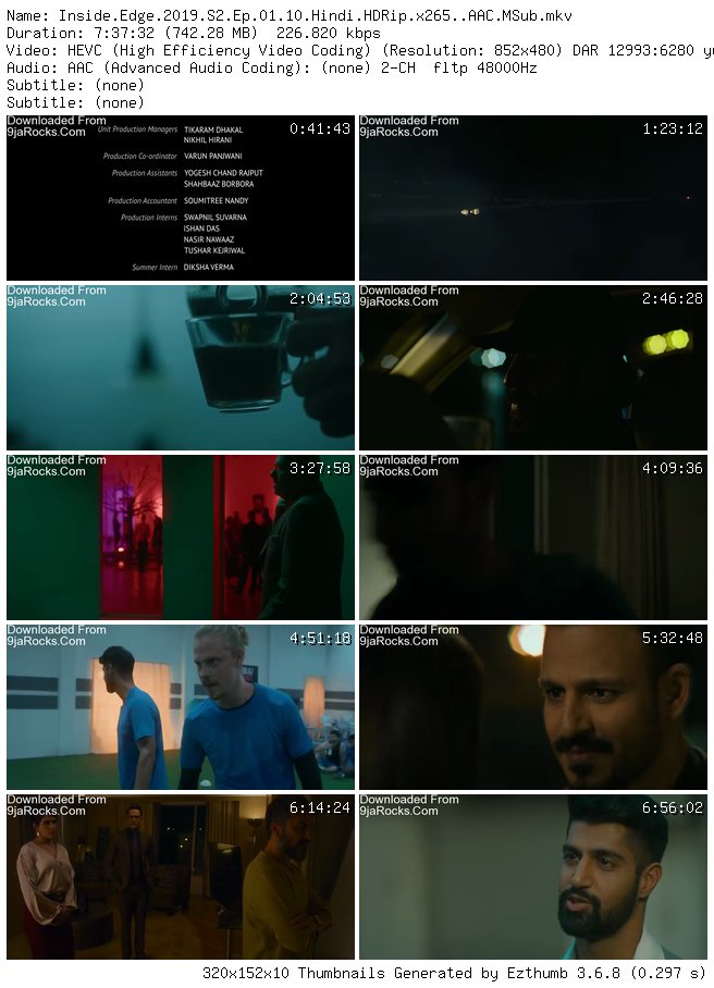 COMPLETE: Inside Edge Season 2 Episode 1 - 10 [Bollywood Series]