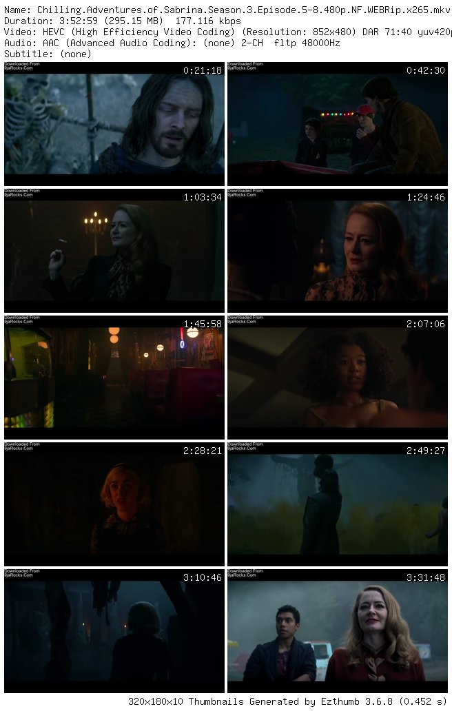 COMPLETE: Chilling Adventures Of Sabrina Season 3 Episode 1 - 8