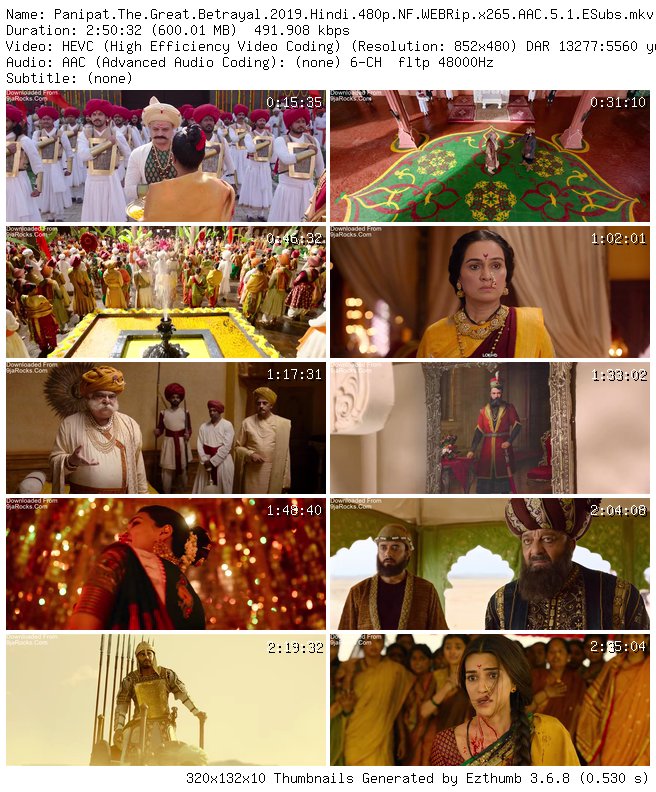Panipat (2019) - Bollywood Movie
