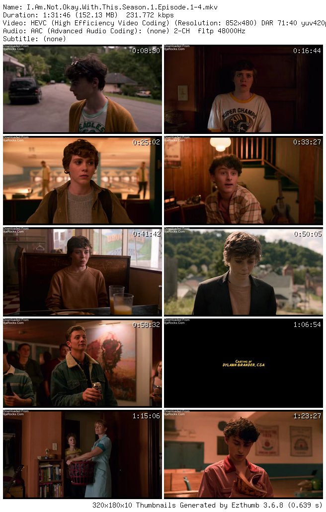 COMPLETE: I Am Not Okay with This Season 1 Episode 1 - 7