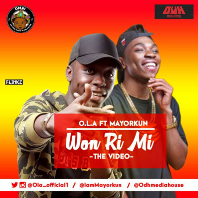 AUDIO & VIDEO O.L.A – “Won Ri Mi” ft. Mayorkun AUDIO & VIDEO O.L.A – “Won Ri Mi” ft. Mayorkun